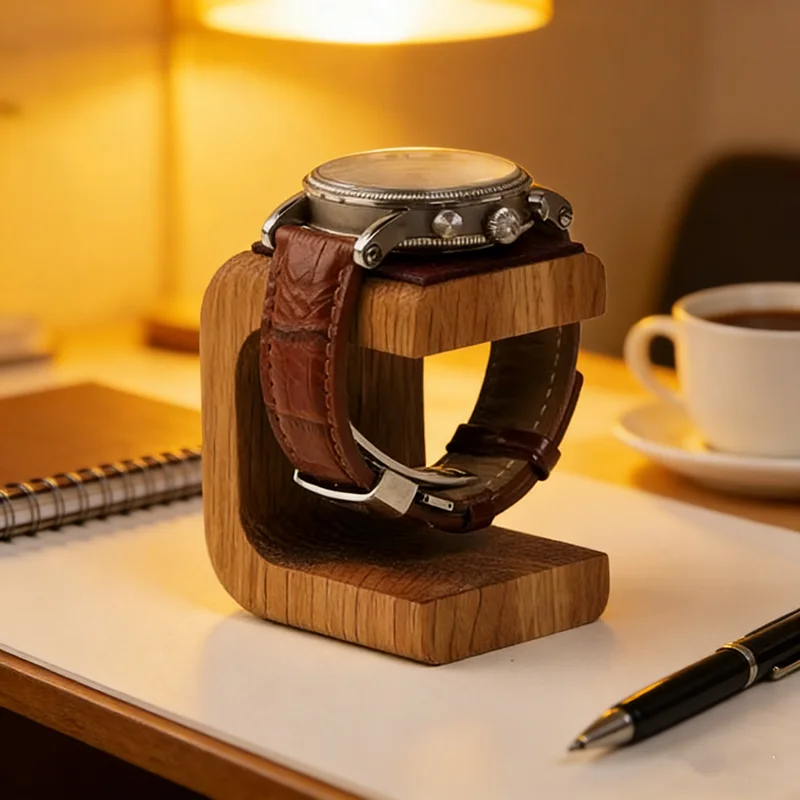 Роскошная подставка для часов ручной работы из орехового дерева, прочный органайзер для одного часов с нескользящим основанием, идеально подходит для спальни
Роскошная подставка для часов ручной работы из орехового дерева, прочный органайзер для одного часов с нескользящим основанием, идеально подходит для спальни