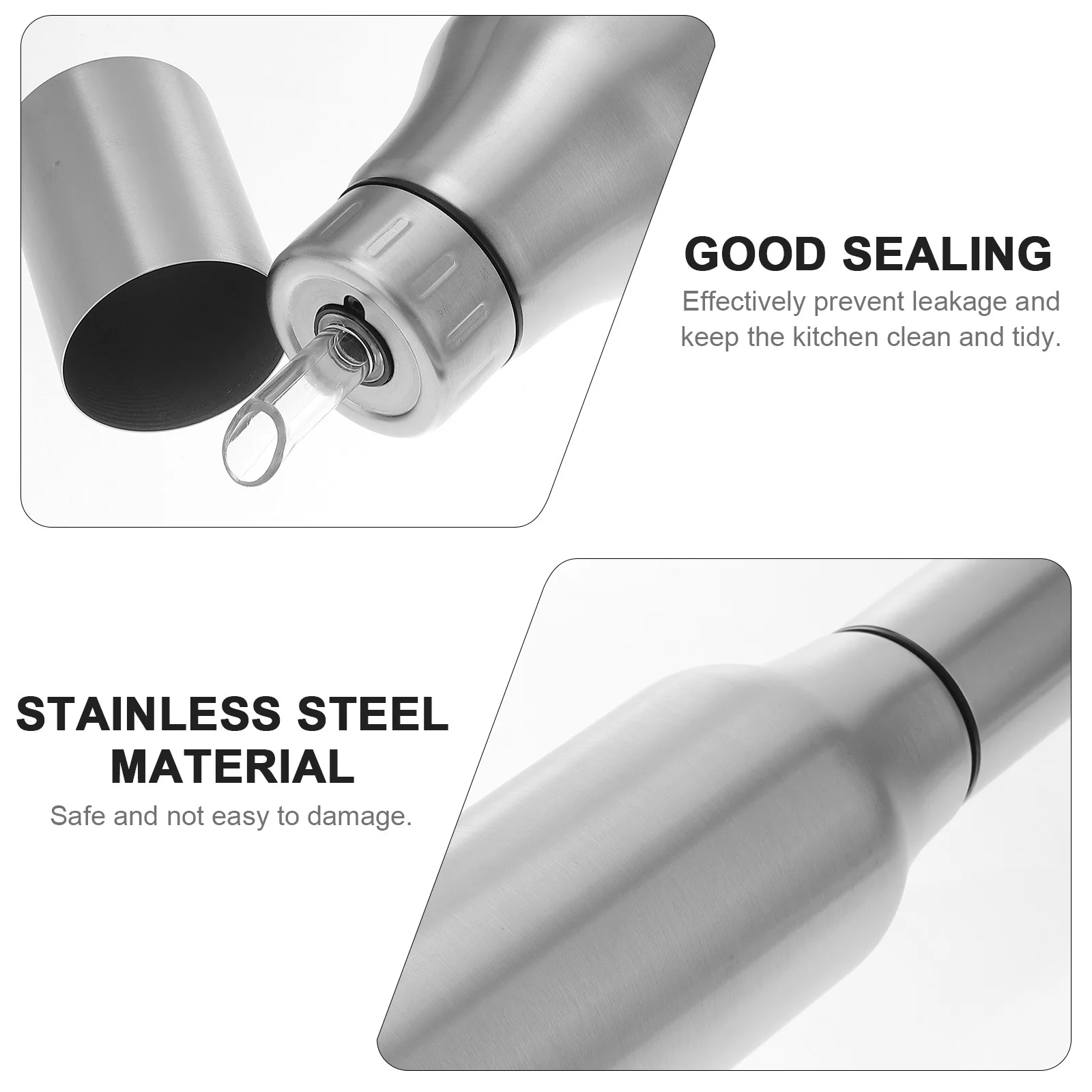 1pc Stainless Steel Kitchen Pot Pot Home Cooking Essential Oil Container Holder Stainless Steel Oil Container Supply
1pc Stainless Steel Kitchen Pot Pot Home Cooking Essential Oil Container Holder Stainless Steel Oil Container Supply