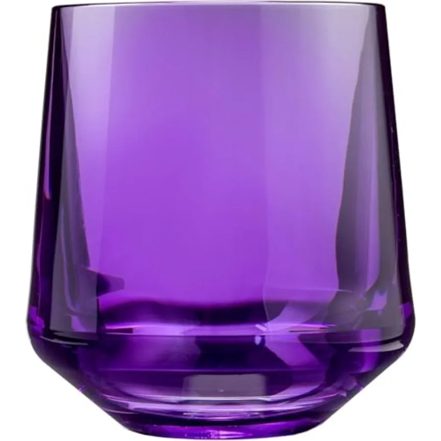 Unbreakable Stemless Wine Glasses - Set of 4 - Made in USA 12 oz Tritan Unbreakable Plastic Wine Glasses, Reusable for Indoor o
Unbreakable Stemless Wine Glasses - Set of 4 - Made in USA 12 oz Tritan Unbreakable Plastic Wine Glasses, Reusable for Indoor o