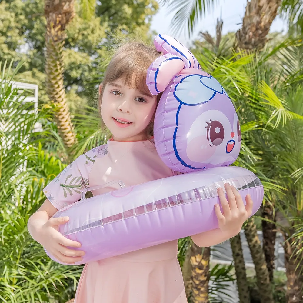 Children's Swimming Ring Boys and Girls Sitting Ring Purple Rabbit Seat Ring Baby Thickened Inflatable Swimming Ring with Handle
Children's Swimming Ring Boys and Girls Sitting Ring Purple Rabbit Seat Ring Baby Thickened Inflatable Swimming Ring with Handle