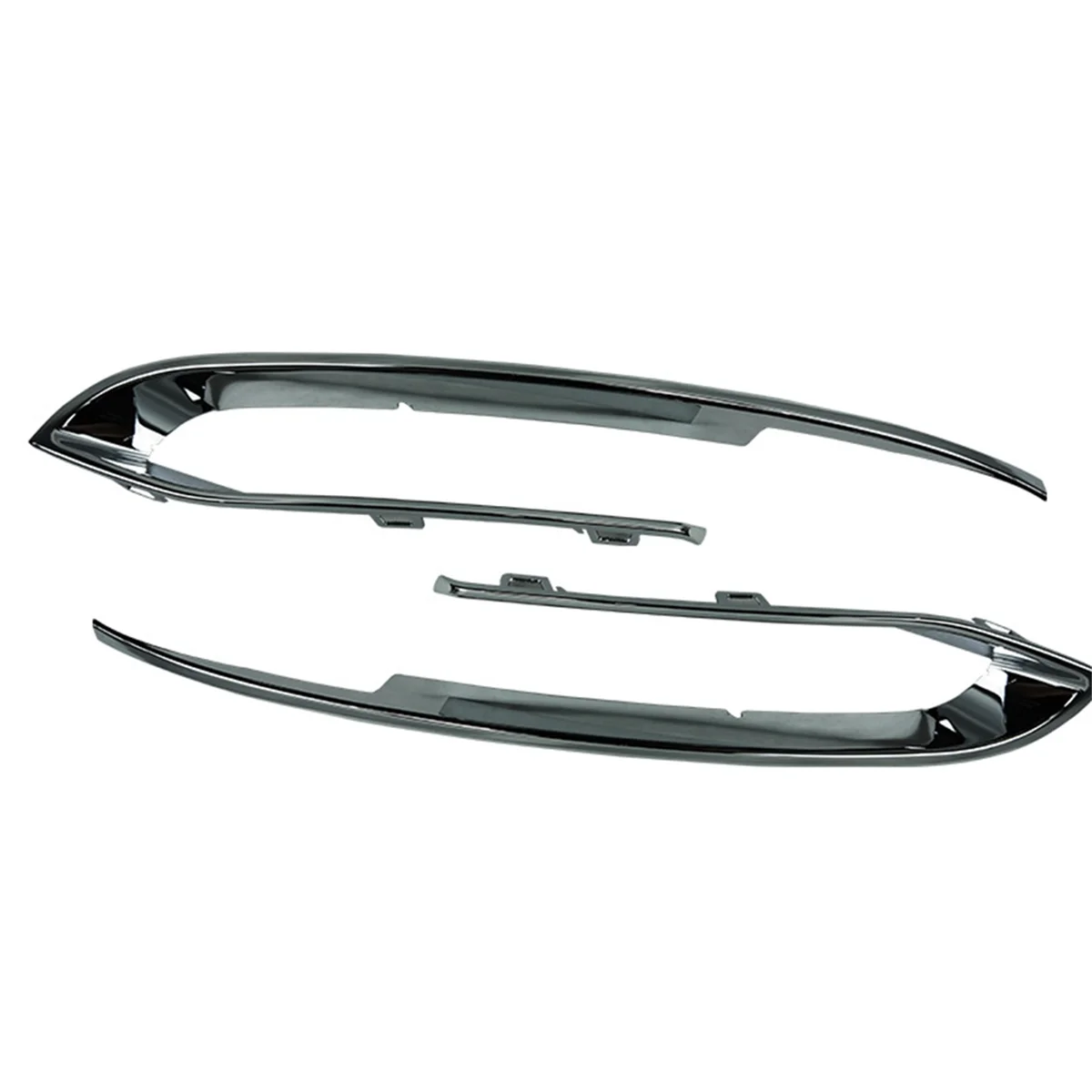 1Pair Car Bumper Decorative Strip(LH+RH)For BMW 5 Series F10 F11 Fog Light Frame Trim 51117331769 51117331770
1Pair Car Bumper Decorative Strip(LH+RH)For BMW 5 Series F10 F11 Fog Light Frame Trim 51117331769 51117331770