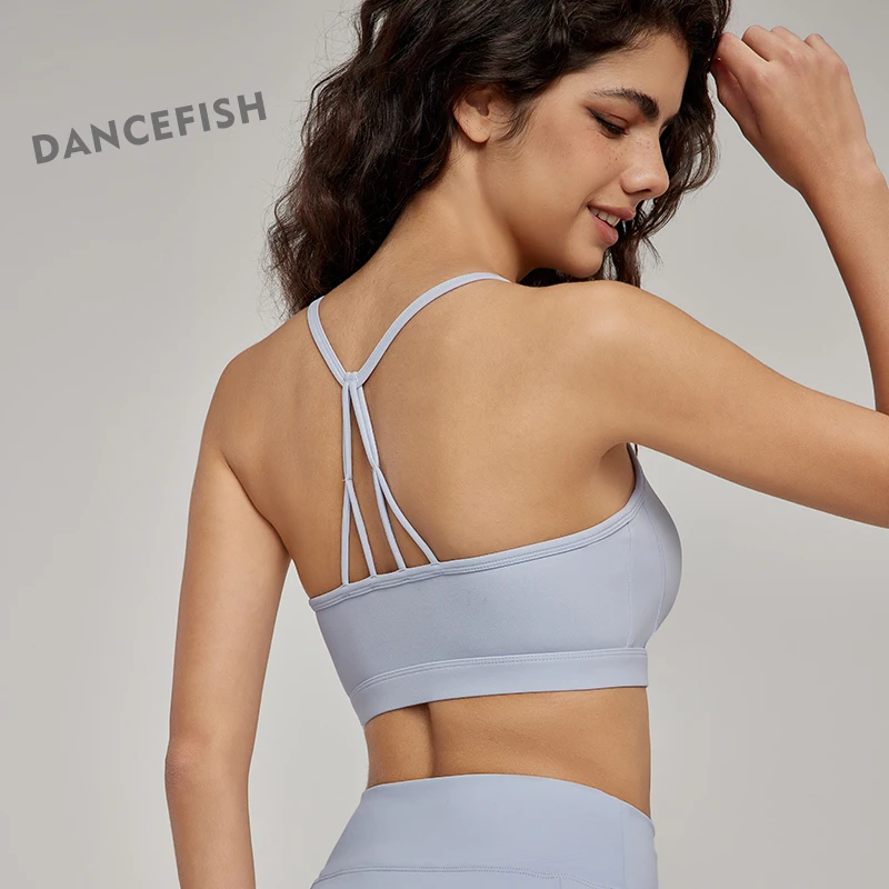 DANCEFISH Butterfly Beauty Back Yoga Vest Fixed Cup Hanging Neck Shock Absorbing Sports Bra Pilates Fitness Sling Underwear
DANCEFISH Butterfly Beauty Back Yoga Vest Fixed Cup Hanging Neck Shock Absorbing Sports Bra Pilates Fitness Sling Underwear