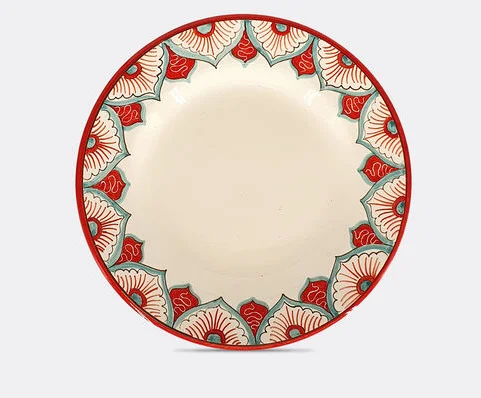 'Peacock' dinner plate, multicolor Les-Ottomans
'Peacock' dinner plate, multicolor Les-Ottomans
