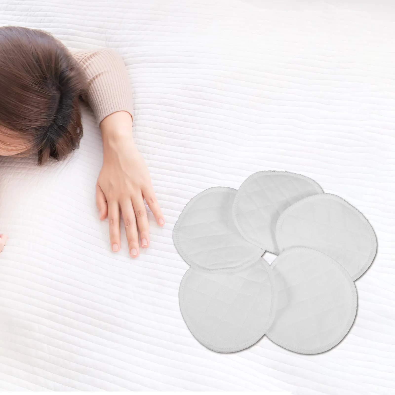 10Pcs Reusable Cotton Gauze Nursing Pads Washable Maternity Breastfeeding Absorbent Soft Leak Proof Breastmilk Pads for Pregnant
10Pcs Reusable Cotton Gauze Nursing Pads Washable Maternity Breastfeeding Absorbent Soft Leak Proof Breastmilk Pads for Pregnant