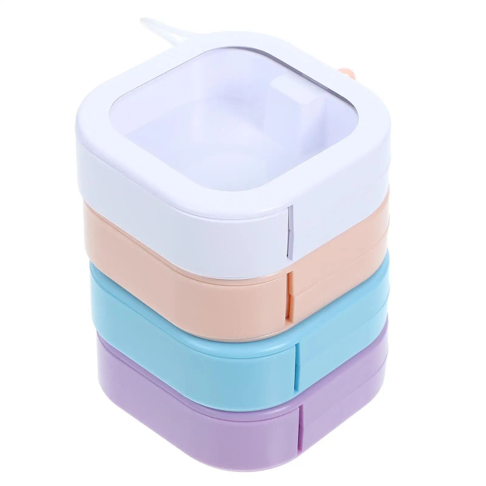 4 Pcs Hair Tie Organizer Jewelry Box Storage Portable Travel Accessories PP Material Construction Non Scratch Edges Hair
4 Pcs Hair Tie Organizer Jewelry Box Storage Portable Travel Accessories PP Material Construction Non Scratch Edges Hair