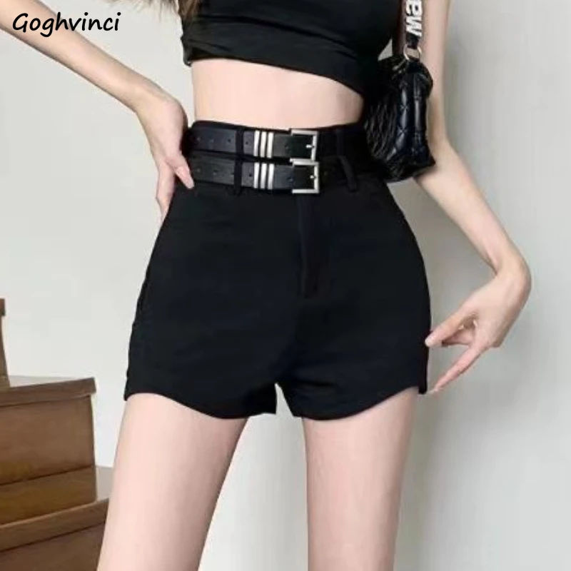 Skinny Shorts Women Sexy High Waisted Streetwear Cool Double Belt Casual Vintage Summer Lady Stretchy Solid All-match 2023 Chic
Skinny Shorts Women Sexy High Waisted Streetwear Cool Double Belt Casual Vintage Summer Lady Stretchy Solid All-match 2023 Chic