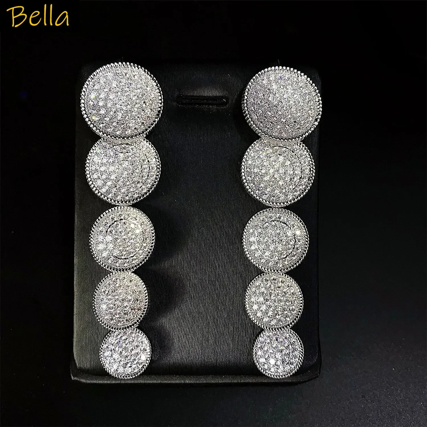 fashion cubic zirconia earrings for women elegant jewelry silver gold color round plate dangling earrings gala event party
fashion cubic zirconia earrings for women elegant jewelry silver gold color round plate dangling earrings gala event party