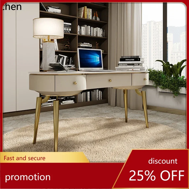 Комбинация стола и стула HXL Light Luxury: современный, простой, высококачественный компьютерный стол из каменной плиты.
Комбинация стола и стула HXL Light Luxury: современный, простой, высококачественный компьютерный стол из каменной плиты.