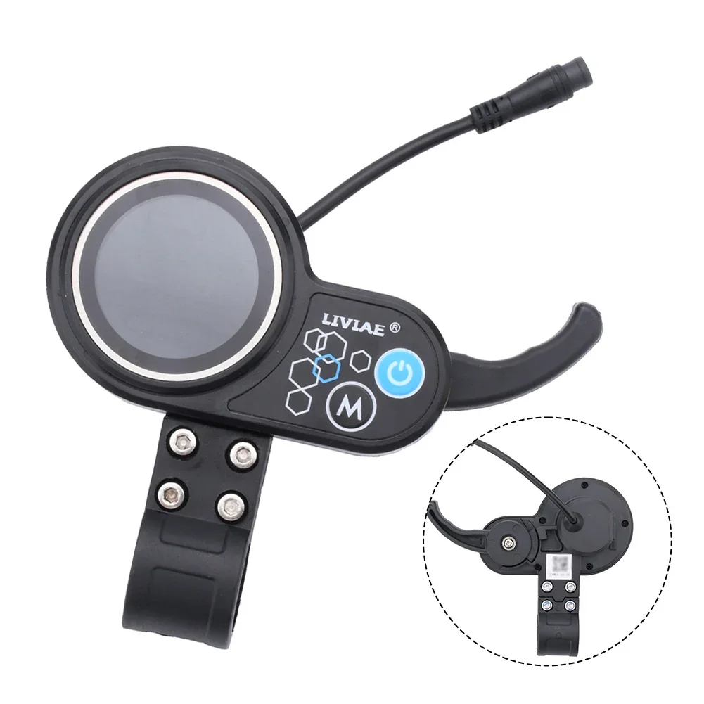 Electric Scooter Instrument Display 6 Pin LCD Dashboard Display Screen For LIVIAE Electric Scooter Controller
Electric Scooter Instrument Display 6 Pin LCD Dashboard Display Screen For LIVIAE Electric Scooter Controller