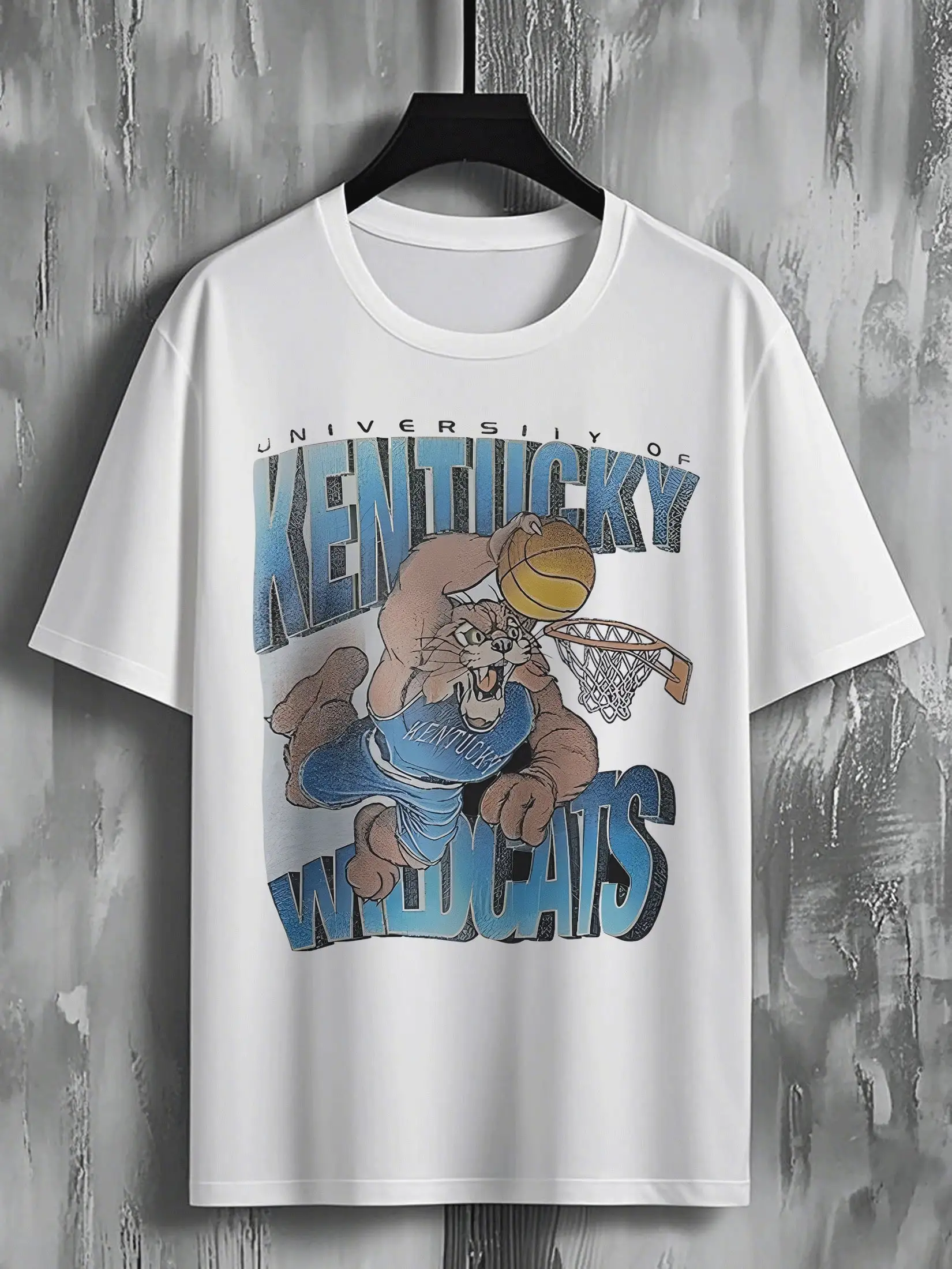 Мужская футболка с рисунком Kentucky Wildcats Basketball Wildcat, крутой синий дизайн, спортивная одежда для фанатов
Мужская футболка с рисунком Kentucky Wildcats Basketball Wildcat, крутой синий дизайн, спортивная одежда для фанатов