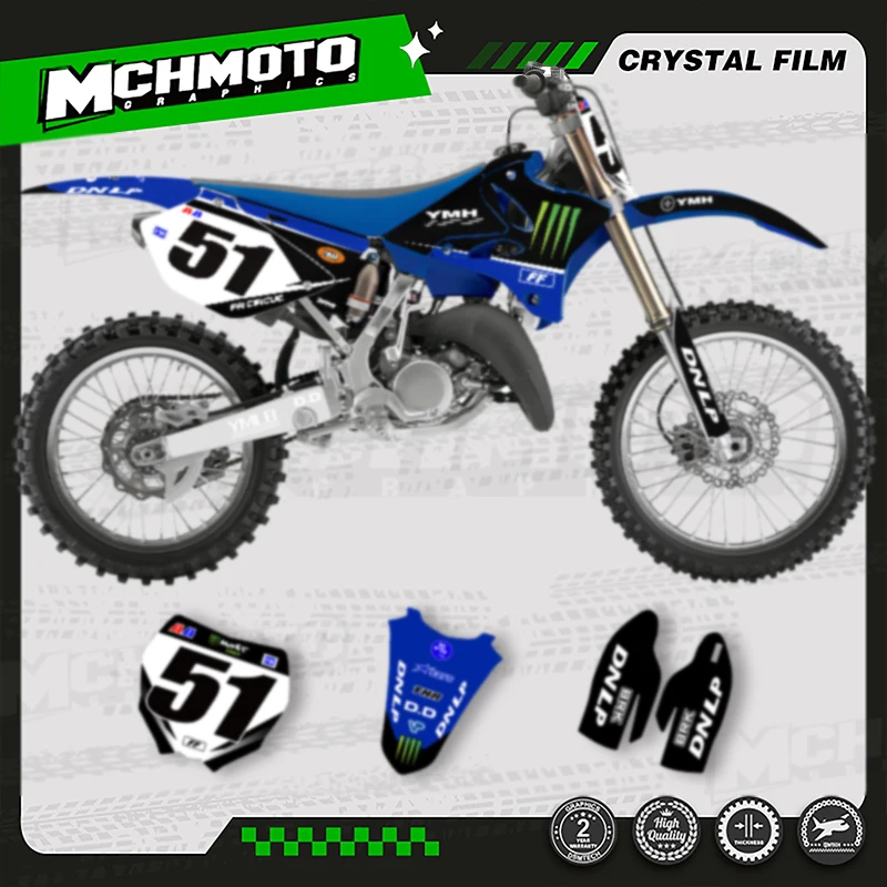 MCHMFG пользовательские мотоциклетные графические наклейки для YAMAHA YZ125 YZ250 YZ125 250 2002-2014
MCHMFG пользовательские мотоциклетные графические наклейки для YAMAHA YZ125 YZ250 YZ125 250 2002-2014