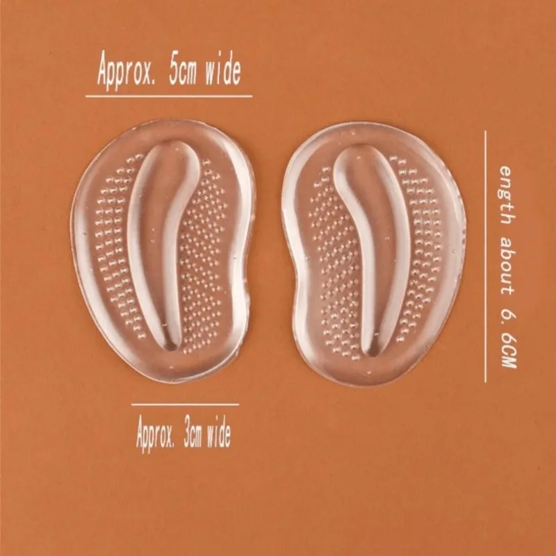 New Forefoot Pads for Sandals High Heels Silicone Gel Invisible Half Size Pads Non-Slip Stickers Thickened Self-Adhesive 1Pair
New Forefoot Pads for Sandals High Heels Silicone Gel Invisible Half Size Pads Non-Slip Stickers Thickened Self-Adhesive 1Pair