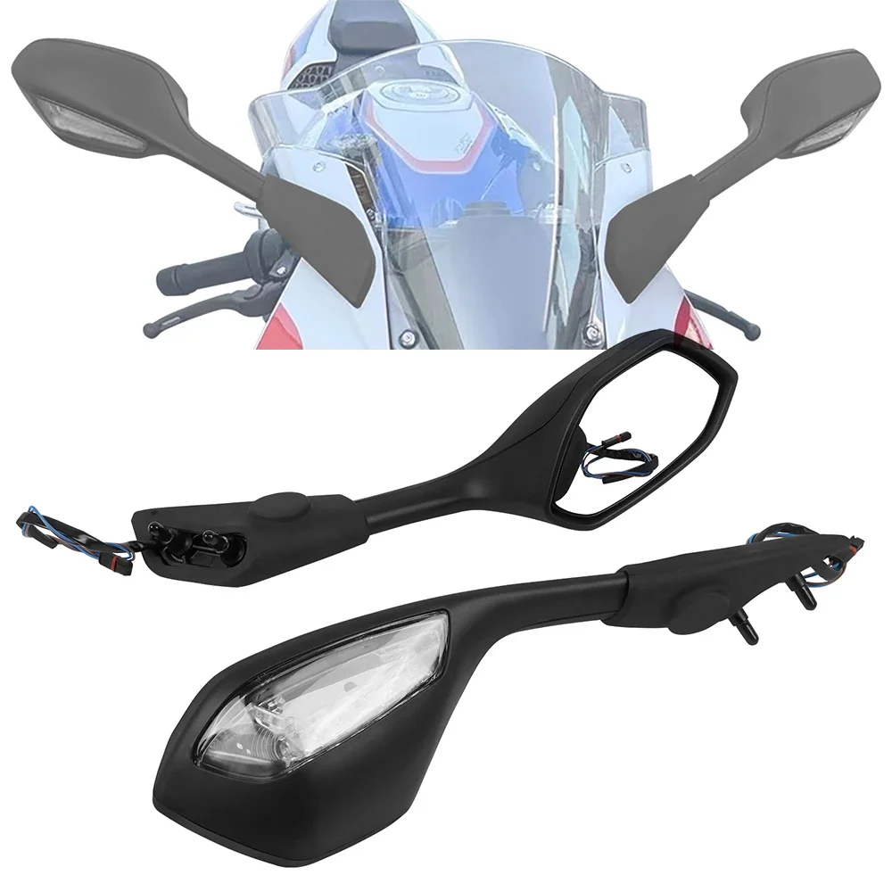 For BMW S1000RR S1000 RR S 1000 RR 2019-2023 2022 Motorcycle Rearview Mirrors With LED Turn Signals Light Rear View Side Mirror
For BMW S1000RR S1000 RR S 1000 RR 2019-2023 2022 Motorcycle Rearview Mirrors With LED Turn Signals Light Rear View Side Mirror