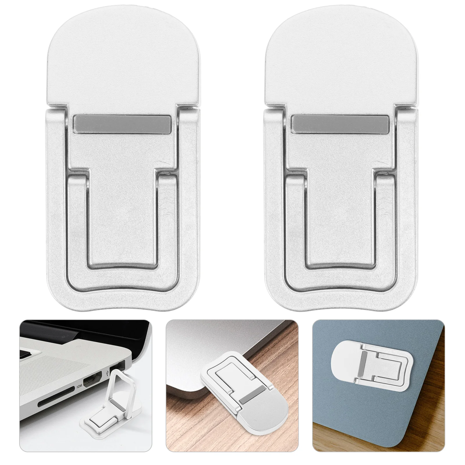 1 пара портативной регулируемой подставки для ноутбука, складной охлаждающий кронштейн, эргономичный держатель для ноутбука, аксессуары для настольного компьютера 
1 пара портативной регулируемой подставки для ноутбука, складной охлаждающий кронштейн, эргономичный держатель для ноутбука, аксессуары для настольного компьютера