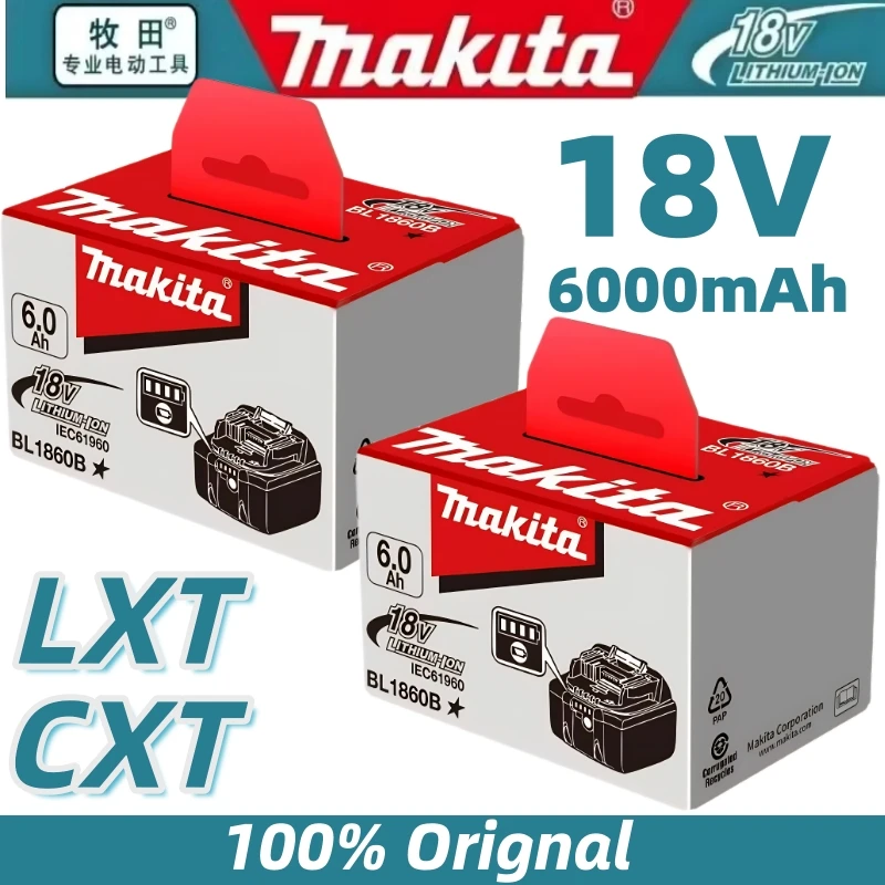 Newly packaged Makita 18V 5/6/Ah rechargeable power tool battery guaranteed quality, long battery life, charger, fast charging
Newly packaged Makita 18V 5/6/Ah rechargeable power tool battery guaranteed quality, long battery life, charger, fast charging