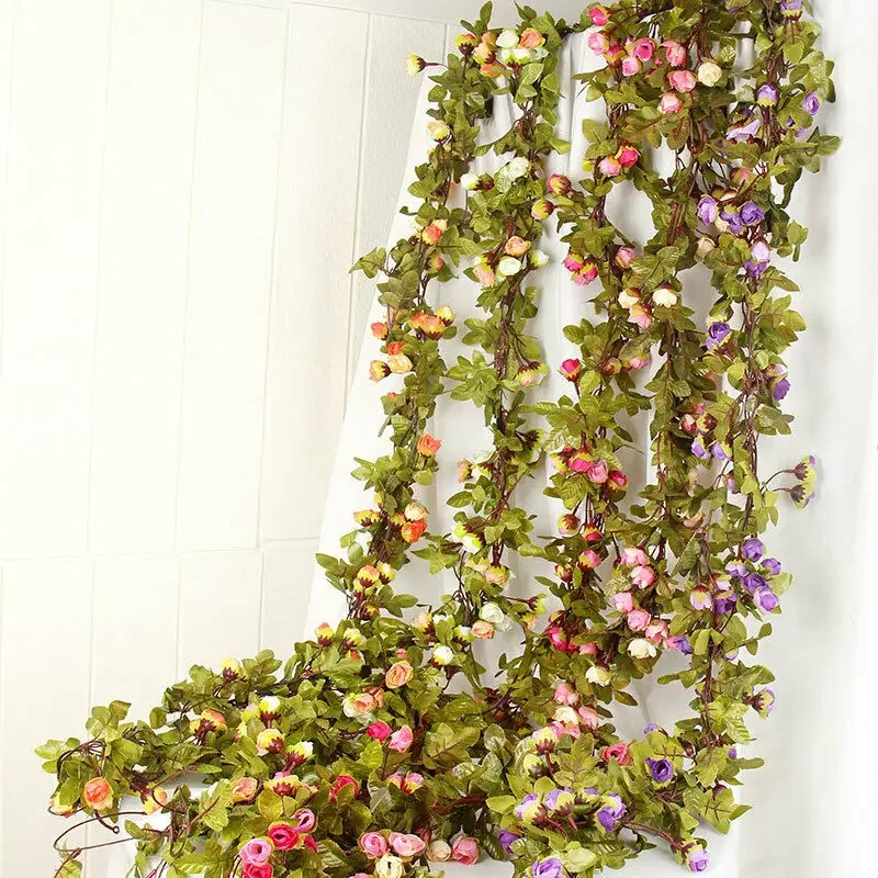 2pcs 2M Artificial Flowers Plants Fake Eucalyptus Vine Garland Rose Hanging for Wedding Home Office Party Garden Craft Art Decor
2pcs 2M Artificial Flowers Plants Fake Eucalyptus Vine Garland Rose Hanging for Wedding Home Office Party Garden Craft Art Decor