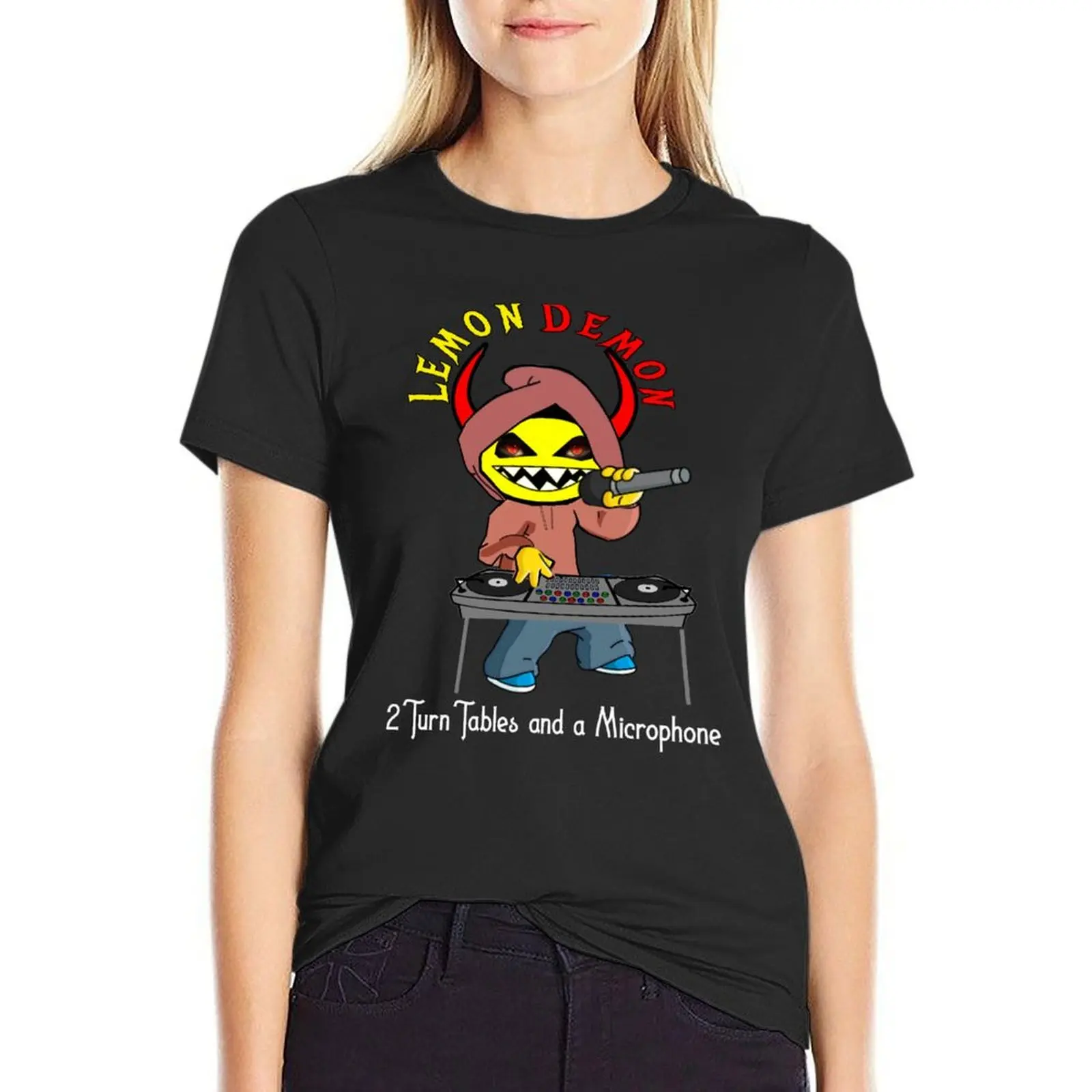 LEMON DEMON T-Shirt sports fans summer top plus size tops Aesthetic clothing rock and roll t shirts for Women
LEMON DEMON T-Shirt sports fans summer top plus size tops Aesthetic clothing rock and roll t shirts for Women