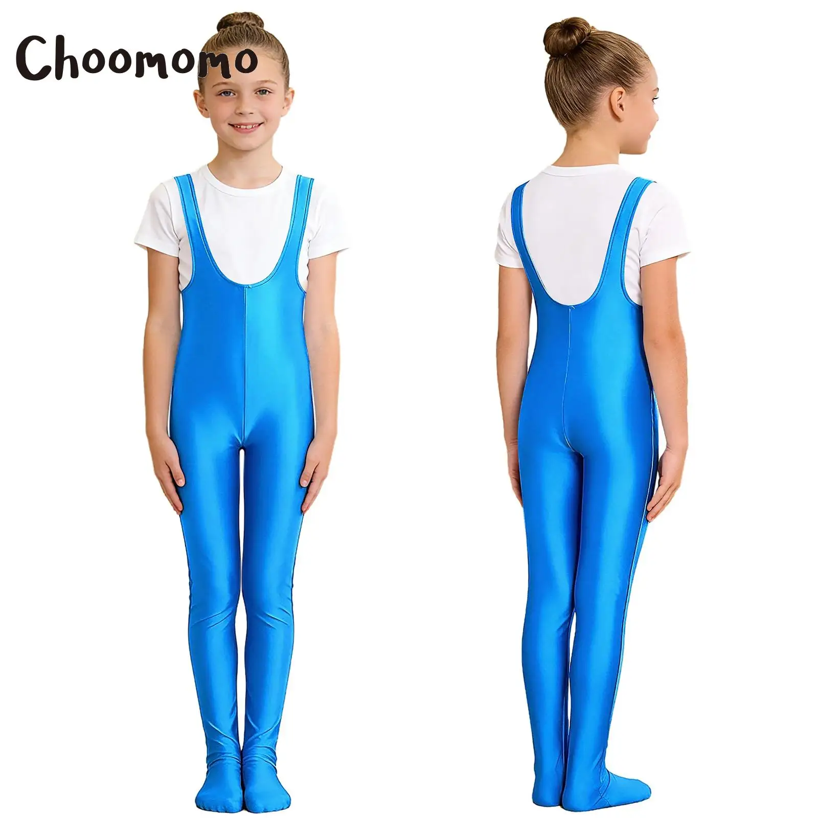 Детский глянцевый купальник для балета и танцев для девочек, гимнастический комбинезон на ногах, эластичный боди без рукавов с глубоким U-образным вырезом, комбинезон для занятий йогой
Детский глянцевый купальник для балета и танцев для девочек, гимнастический комбинезон на ногах, эластичный боди без рукавов с глубоким U-образным вырезом, комбинезон для занятий йогой