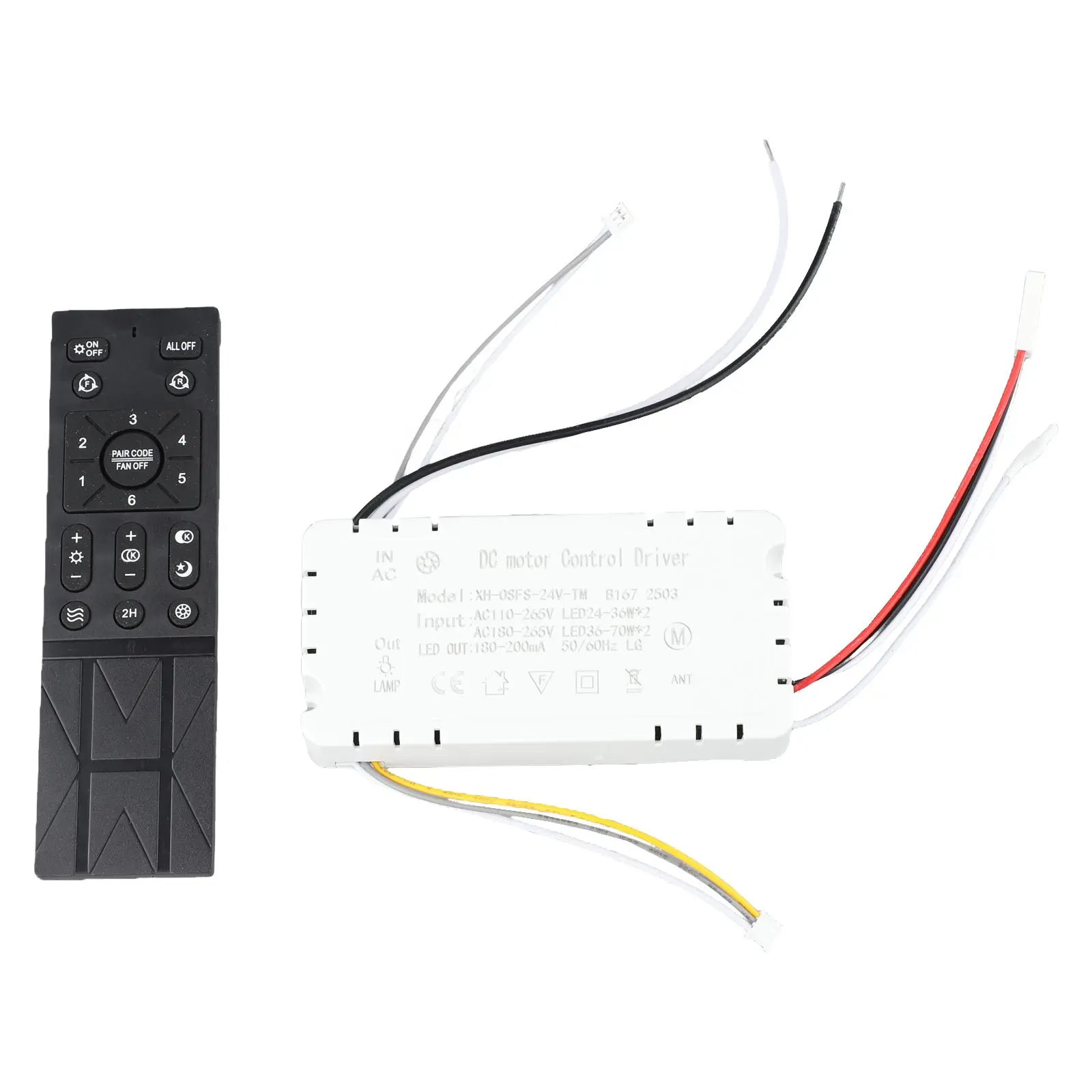 Home Automation Variable Speed Control Frequency Control Fan Remote 50 60Hz AC Voltage Compatibility For Ceiling Fans
Home Automation Variable Speed Control Frequency Control Fan Remote 50 60Hz AC Voltage Compatibility For Ceiling Fans