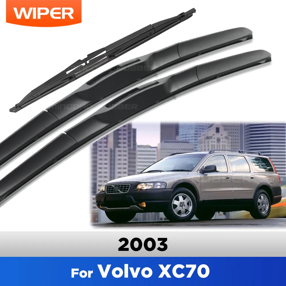 For Volvo XC70 2003 Wiper Front & Rear Wiper Blades Windshield Windscreen Window Brushes 24"+21"+16"
For Volvo XC70 2003 Wiper Front & Rear Wiper Blades Windshield Windscreen Window Brushes 24"+21"+16"