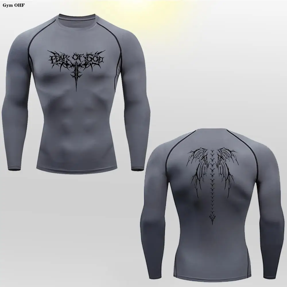Anime Compression T Shirt Men Running Long Sleeve Elastic Training Gym Fitness Workout Tights Sportwear Tops Mens
Anime Compression T Shirt Men Running Long Sleeve Elastic Training Gym Fitness Workout Tights Sportwear Tops Mens