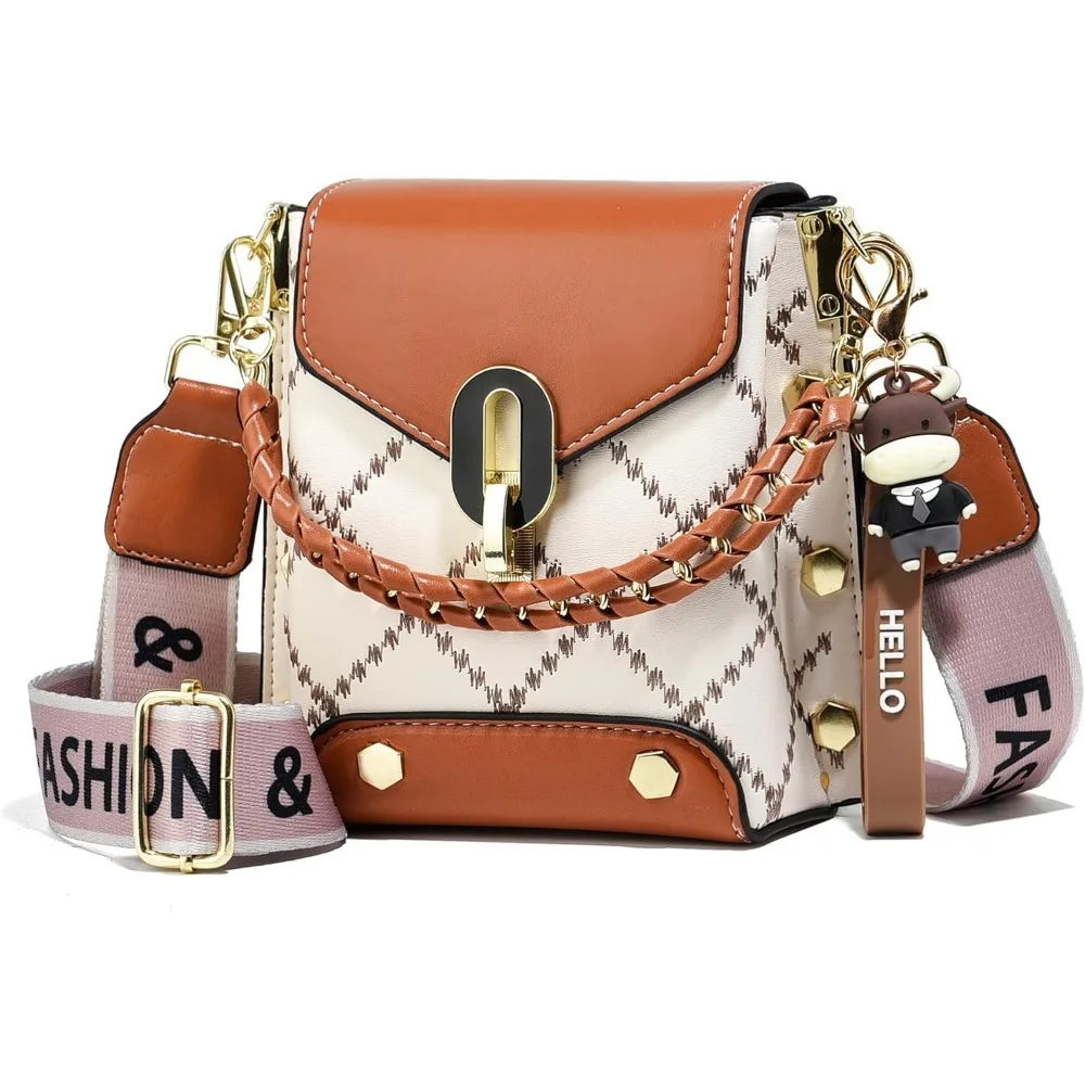 Crossbody Bags for Women Fashion Cell Phone Purse Shoulder Handbags with Wide Strap
Crossbody Bags for Women Fashion Cell Phone Purse Shoulder Handbags with Wide Strap