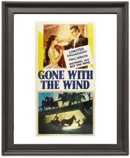 Framed Poster Gone with the Wind 11 Picture Frame 16x12 inches Photo Paper Print
Framed Poster Gone with the Wind 11 Picture Frame 16x12 inches Photo Paper Print