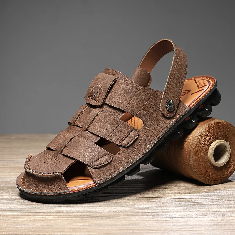 Size36-48 Leisure Walk Men's Sandals Summer Mesn Beach Shoes Anti-collision Toe Casual Flats Outdoor Walking Footwear Sandalias
Size36-48 Leisure Walk Men's Sandals Summer Mesn Beach Shoes Anti-collision Toe Casual Flats Outdoor Walking Footwear Sandalias