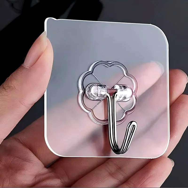 Traceless Transparent Multifunctional Household Wall Hook No Punching Adhesive Strong Behind Kitchen Bathroom Home Accessories
Traceless Transparent Multifunctional Household Wall Hook No Punching Adhesive Strong Behind Kitchen Bathroom Home Accessories