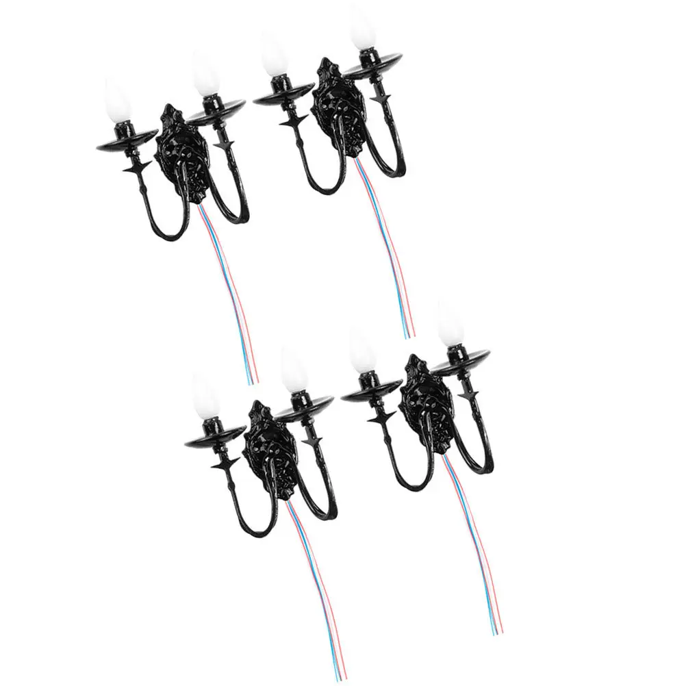 4Pcs Mini Wall Lamp Set Compact Micro Landscaping Lamp for Sand Table Decor DIY Mini House Interior Scene Lighting Warm
4Pcs Mini Wall Lamp Set Compact Micro Landscaping Lamp for Sand Table Decor DIY Mini House Interior Scene Lighting Warm