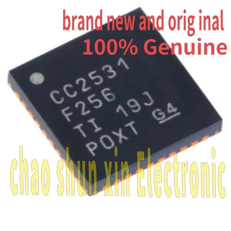 Cc2531F256Rhat Brand New Genuine Silk Screen Cc2531F256 Package Qfn-40 Smd Wireless Transceiver Chip
Cc2531F256Rhat Brand New Genuine Silk Screen Cc2531F256 Package Qfn-40 Smd Wireless Transceiver Chip