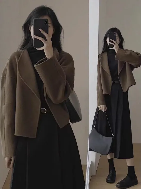 plus Size Autumn Winter Women's Fashion Suit Slimming Tweed Jacket And Skirt Three Piece Set Short Sleeve Long Sleeve
plus Size Autumn Winter Women's Fashion Suit Slimming Tweed Jacket And Skirt Three Piece Set Short Sleeve Long Sleeve