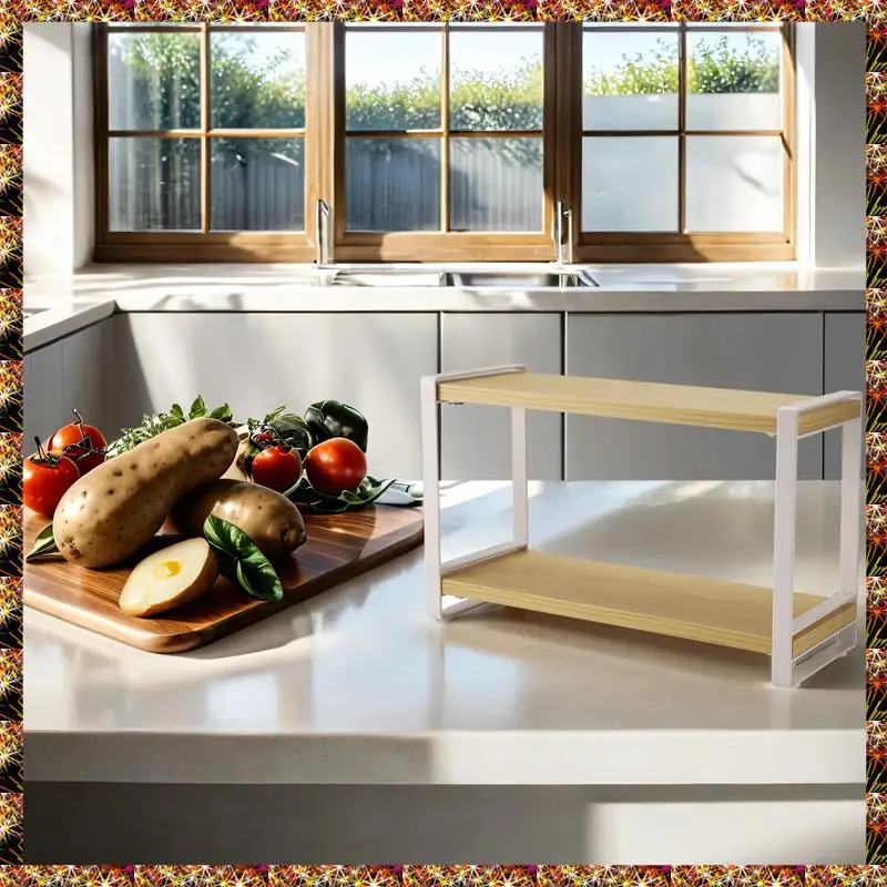 BTCL Double Layer Storage Rack Kitchen Spices Plank Shelf Home Sundries Organization Rack Table Cutlery Metal Holders
BTCL Double Layer Storage Rack Kitchen Spices Plank Shelf Home Sundries Organization Rack Table Cutlery Metal Holders