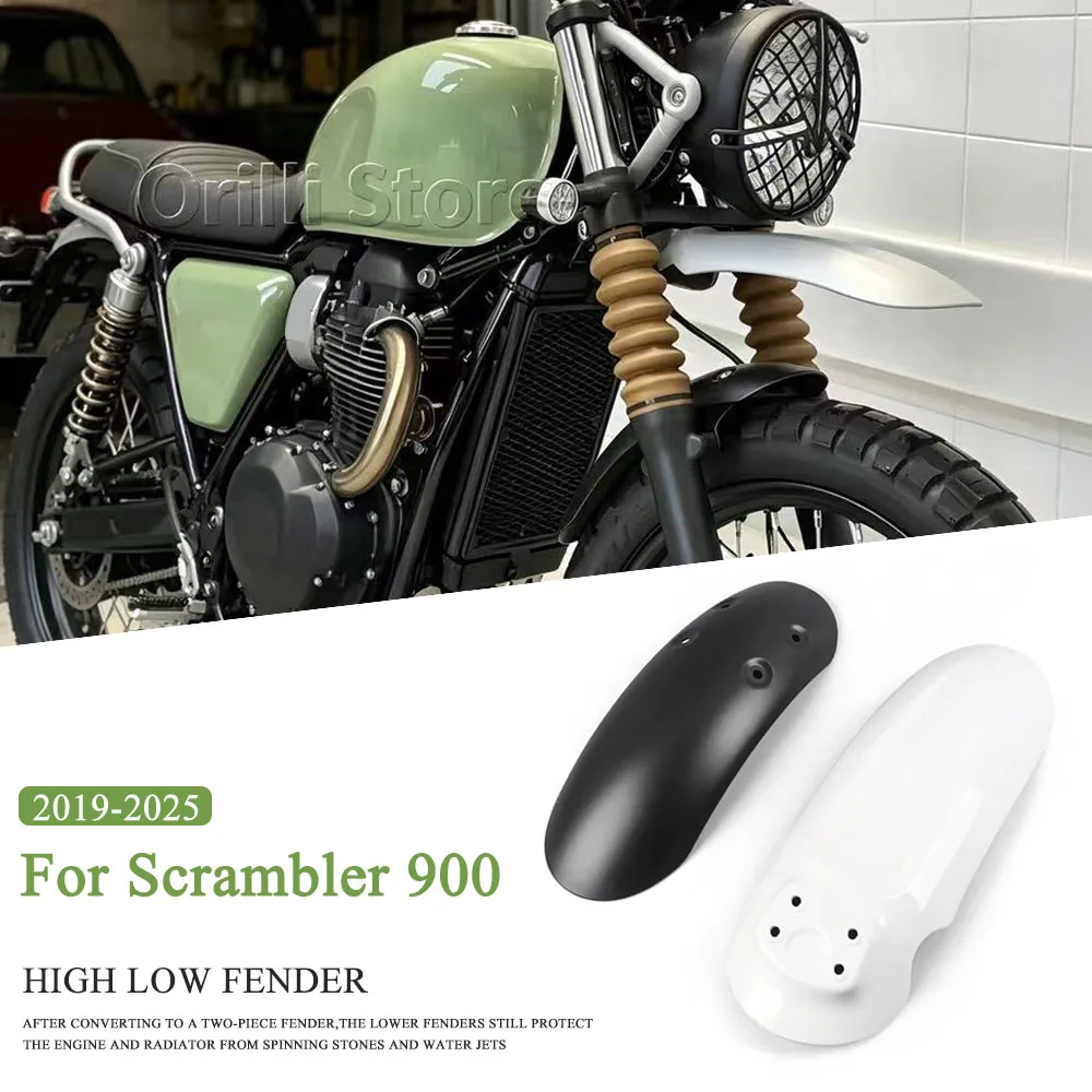 Fit For Scrambler 900 SCRAMBLER 900 Scrambler900 2019-2025 Motorcycle Front Fender High Low Mudguard Flap Splash Cover Protector
Fit For Scrambler 900 SCRAMBLER 900 Scrambler900 2019-2025 Motorcycle Front Fender High Low Mudguard Flap Splash Cover Protector