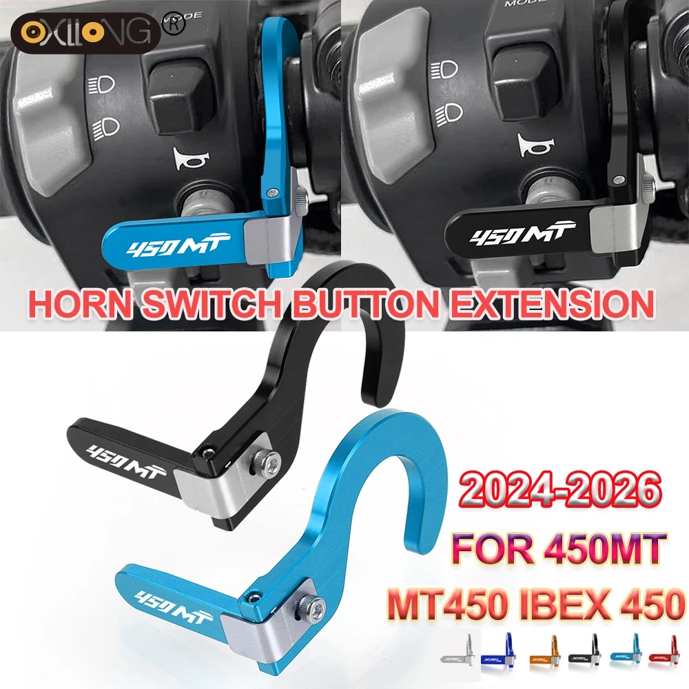 For CFMOTO 450MT 450 MT 450 MT450 CF450MT IBEX 450 2024 2025 2026 Motorcycle Accessories Horn Switch Extender Extension Button
For CFMOTO 450MT 450 MT 450 MT450 CF450MT IBEX 450 2024 2025 2026 Motorcycle Accessories Horn Switch Extender Extension Button