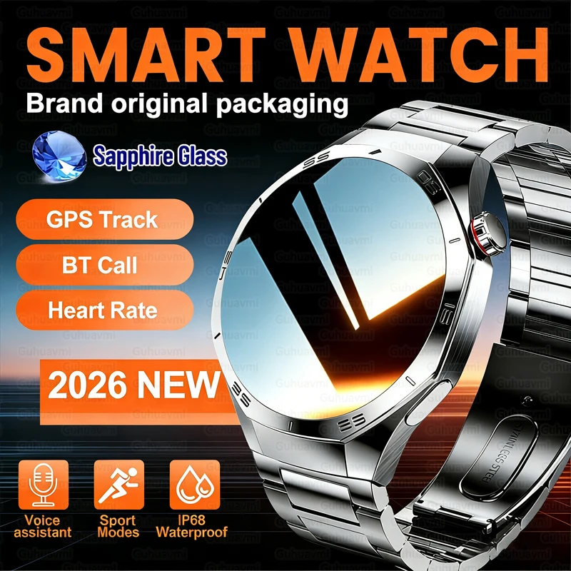 Новые военные смарт-часы 2026 года для активного отдыха с GPS, AMOLED-экраном, Bluetooth-вызовами, водонепроницаемостью IP68 и пульсометром
Новые военные смарт-часы 2026 года для активного отдыха с GPS, AMOLED-экраном, Bluetooth-вызовами, водонепроницаемостью IP68 и пульсометром