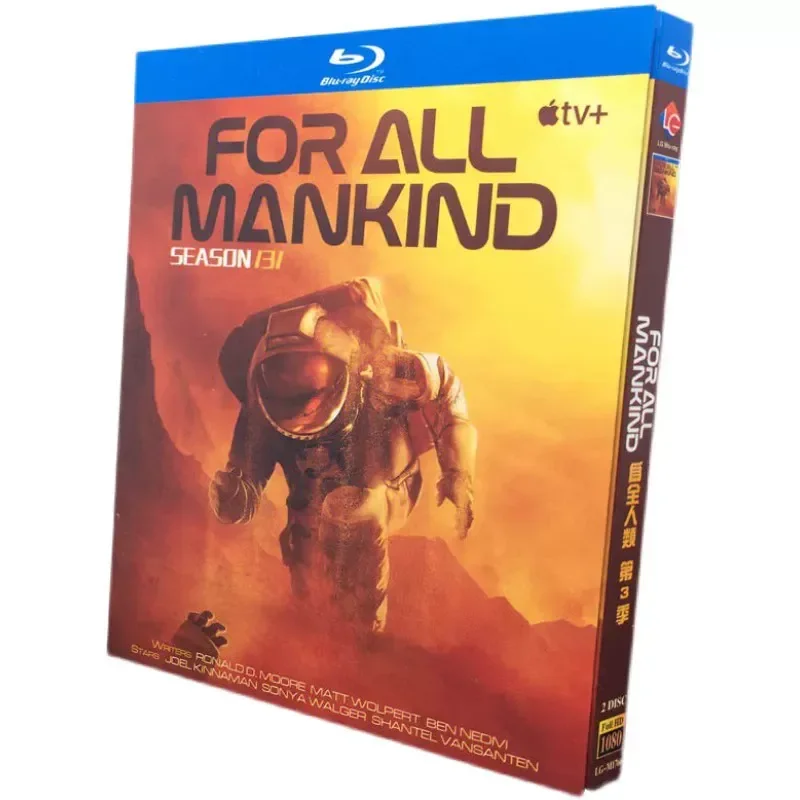 BD Blu-ray High Definition TV Series For All Mankind Seasons 1–4 For All Mankind 8-Disc Box
BD Blu-ray High Definition TV Series For All Mankind Seasons 1–4 For All Mankind 8-Disc Box