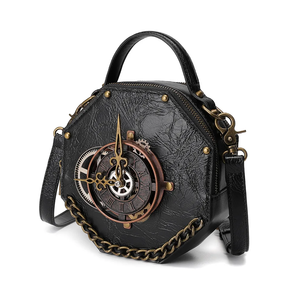 New Arrival European American Punk Industrial Vintage Women Crossbody Bag Niche Design Handbag Multi-purpose Shoulder Purse
New Arrival European American Punk Industrial Vintage Women Crossbody Bag Niche Design Handbag Multi-purpose Shoulder Purse