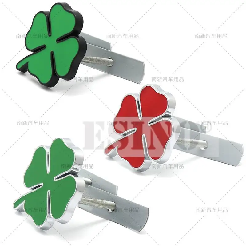 3D Metal Zinc Alloy Front Grill Emblem Lucky Four Leaves Clover Quadrifoglio Car Badge
3D Metal Zinc Alloy Front Grill Emblem Lucky Four Leaves Clover Quadrifoglio Car Badge