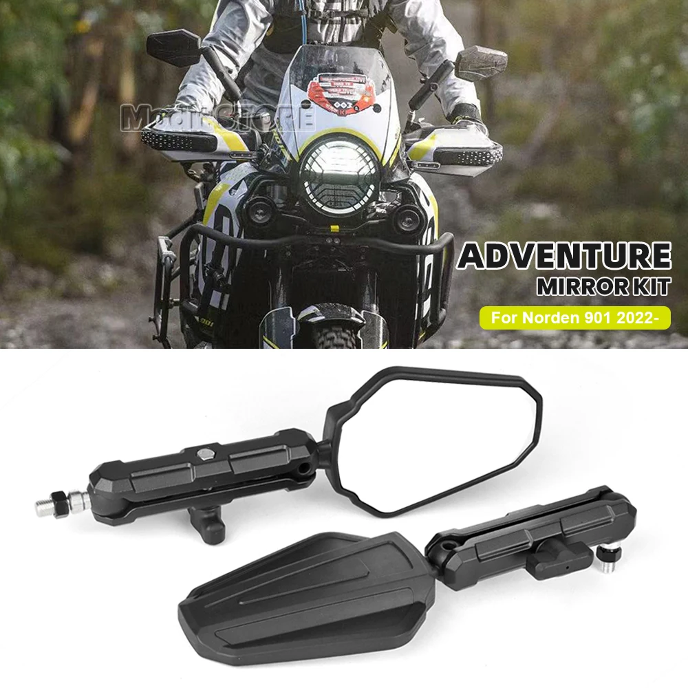For Husqvarna Norden 901 norden901 NORDEN 901 Motorcycle Rearview Mirror Adventure ADV Foldable Mirrors Ball Stud with bolts
For Husqvarna Norden 901 norden901 NORDEN 901 Motorcycle Rearview Mirror Adventure ADV Foldable Mirrors Ball Stud with bolts