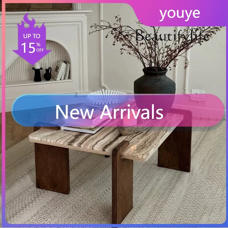 N40 X French Vintage Travertine Coffee Table-Wabi-Sabi Natural Stone Tea Table W/ Cream Palette For Mid-Century Living Room&Zen
N40 X French Vintage Travertine Coffee Table-Wabi-Sabi Natural Stone Tea Table W/ Cream Palette For Mid-Century Living Room&Zen