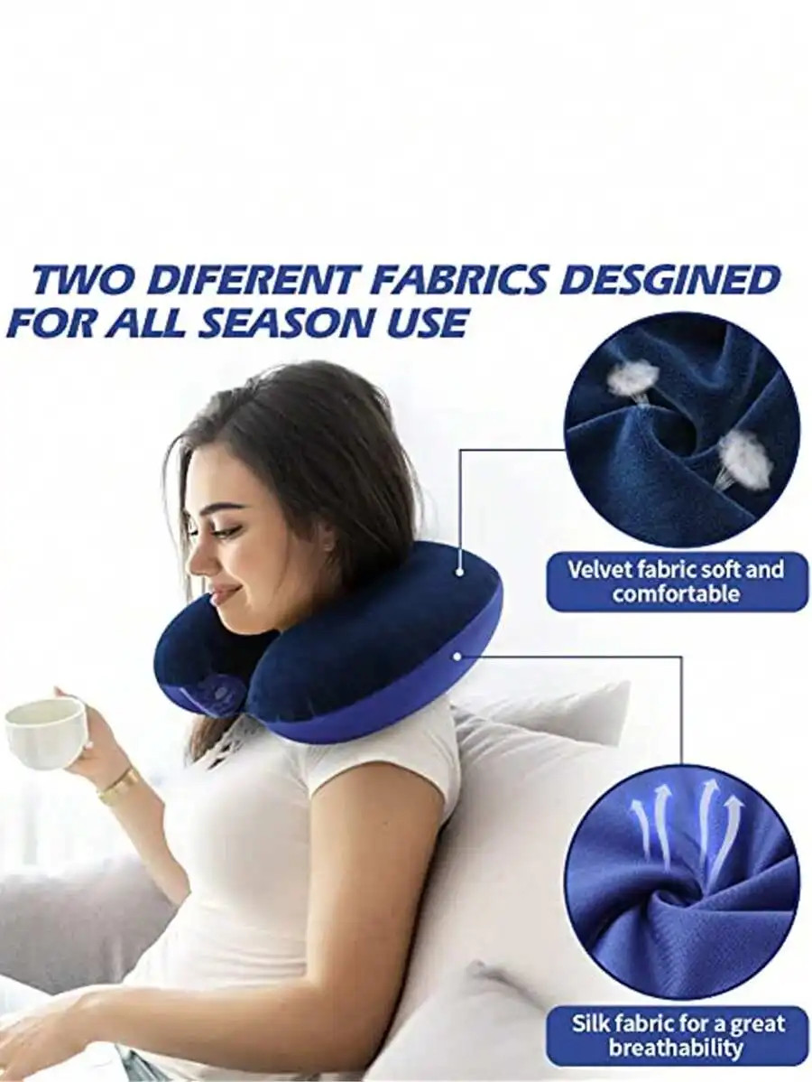 Memory Foam Travel Neck Pillow With Velvet And Silk Fabrics For Airplane Car Office
Memory Foam Travel Neck Pillow With Velvet And Silk Fabrics For Airplane Car Office
