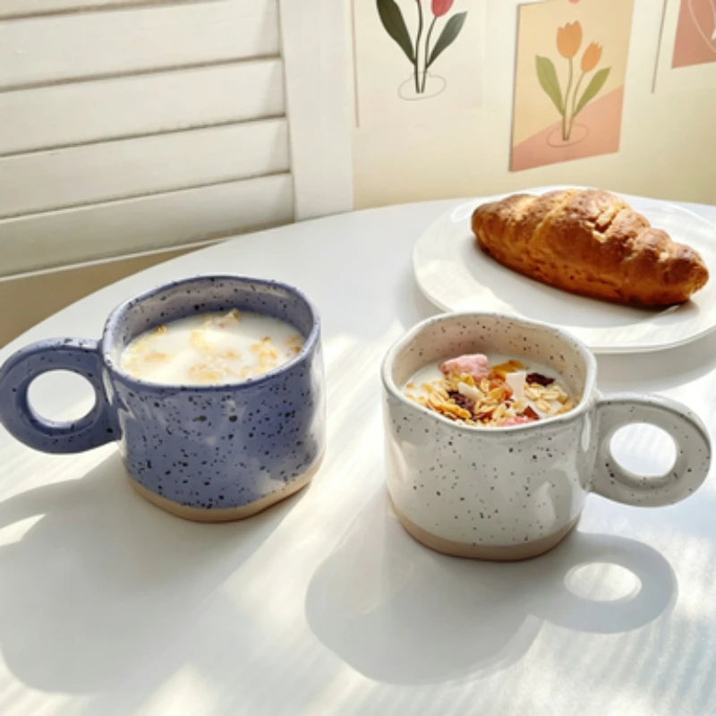 Creative Splashed Ink Ceramic Water Cups Hand Kneaded Korean Irregular Mug Office Coffee Cup Home Breakfast Milk Cup
Creative Splashed Ink Ceramic Water Cups Hand Kneaded Korean Irregular Mug Office Coffee Cup Home Breakfast Milk Cup