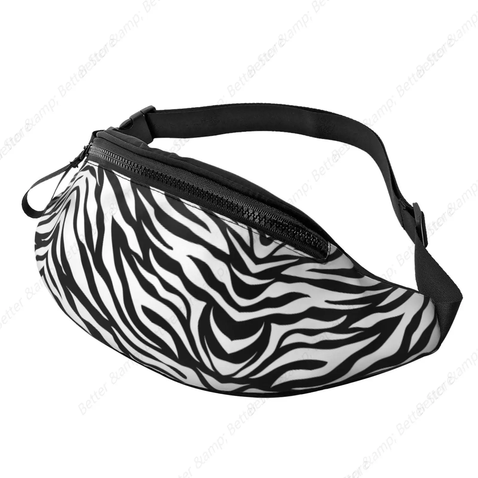 Zebra Fanny Pack Waist Bag Adjustable Belt Bag For Men Women Traveling Hiking Cycling Running
Zebra Fanny Pack Waist Bag Adjustable Belt Bag For Men Women Traveling Hiking Cycling Running