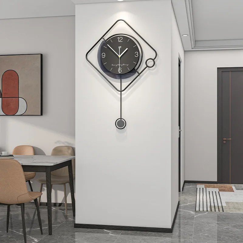 Nordic Swinging Square Wall Clock, Wooden Living Room Decoration, Modern Home Clock Art, Quartz, Silent Hanging Clock
Nordic Swinging Square Wall Clock, Wooden Living Room Decoration, Modern Home Clock Art, Quartz, Silent Hanging Clock