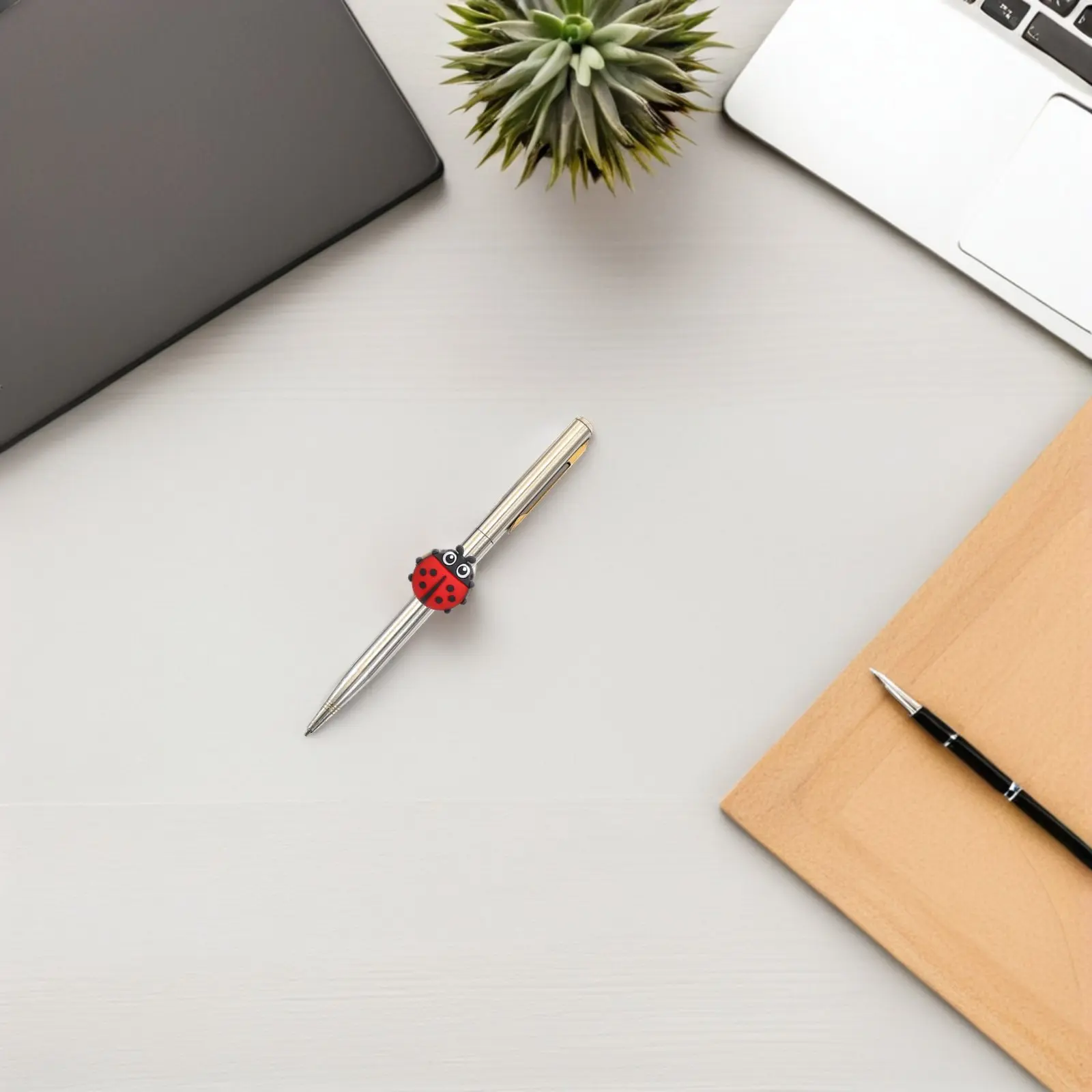 30 Pcs Ladybug Pen Clip Pencil Shaped Topper Red PVC Classroom Accessories
30 Pcs Ladybug Pen Clip Pencil Shaped Topper Red PVC Classroom Accessories