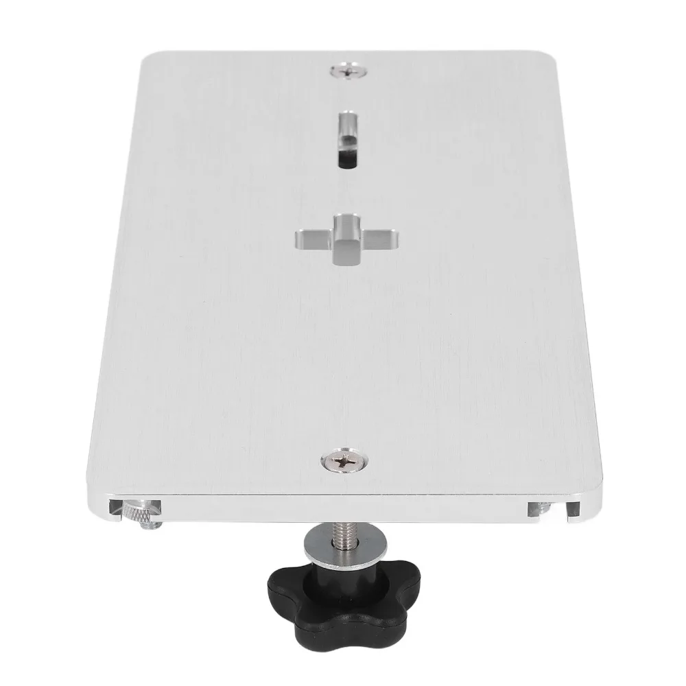 Durable Aluminum Alloy Electric Jig Saw High Precise Secure Router Table Insert Plate Stable Flip Board Woodworking
Durable Aluminum Alloy Electric Jig Saw High Precise Secure Router Table Insert Plate Stable Flip Board Woodworking