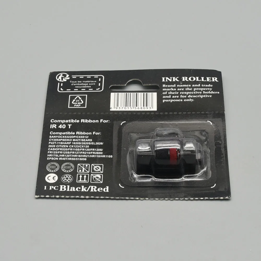 20PCS 500PCS 1000PCS Black/Red IR40T IR-40T Ink Roller Compatible Printer Ribbon for casio FR 2550 2500 HR100 HR150 HR7 HR8 HR16
20PCS 500PCS 1000PCS Black/Red IR40T IR-40T Ink Roller Compatible Printer Ribbon for casio FR 2550 2500 HR100 HR150 HR7 HR8 HR16