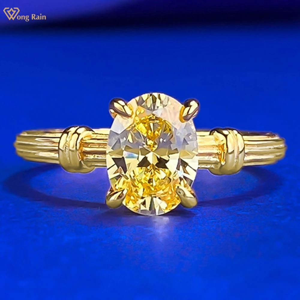 Wong Rain 925 Sterling Silver Oval Cut 6*8 MM Citrine Gemstone Wedding Engagement Rings Fine Jewelry for Women Anniversary Gifts
Wong Rain 925 Sterling Silver Oval Cut 6*8 MM Citrine Gemstone Wedding Engagement Rings Fine Jewelry for Women Anniversary Gifts