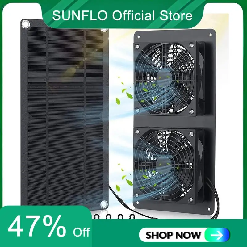 Комплект вентиляторов с солнечной панелью SUNFLO, двойной вентилятор с питанием от солнечной панели 10 Вт постоянного тока 12 В и кабелем длиной 6,56 футов/2 м, для куриных курильников, сарая, собачьего домика
Комплект вентиляторов с солнечной панелью SUNFLO, двойной вентилятор с питанием от солнечной панели 10 Вт постоянного тока 12 В и кабелем длиной 6,56 футов/2 м, для куриных курильников, сарая, собачьего домика